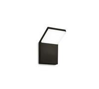 Ideal Lux Style Integrated Led Outdoor Modern Wall Lamp Black 1100Lm 4000K Ip54