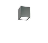 Ideal Lux Luminosa Techo Outdoor Surface Mounted Downlight Anthracite Ip54, Gu10