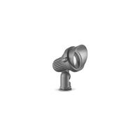Ideal Lux Terra Single Light Small Garden Spotlight in Anthracite Grey Finish