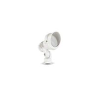 Ideal Lux Terra Single Light Small Garden Spotlight in a White Finish
