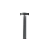 Ideal Lux Luminosa Tesla 4 Light Outdoor Bollard Light Anthracite Ip44