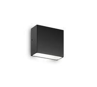 Ideal Lux Luminosa Tetris-1 Outdoor Up Down Wall Lamp Black Ip44