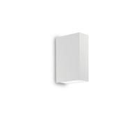 Ideal Lux Tetris 2 Light Flush Outdoor Wall Fitting in White Finish