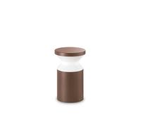 Ideal Lux Luminosa Torre Outdoor Pedestal Light Coffee Ip44