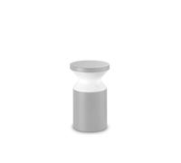 Ideal Lux Luminosa Torre Outdoor Pedestal Light Grey Ip44