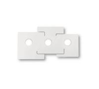 Ideal Lux Luminosa Totem 3 Light Ceiling Light White