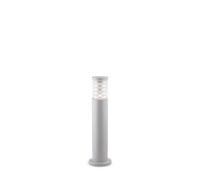 Ideal Lux Luminosa Tronco 1 Light Outdoor Short Bollard Grey Ip44, E27