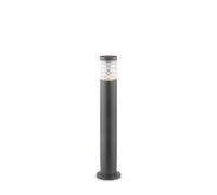 Ideal Lux Luminosa Tronco 1 Light Outdoor Tall Bollard Anthracite Ip44, E27