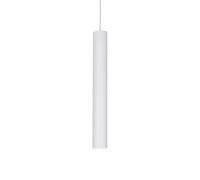 Ideal Lux Luminosa Tube Led 1 Light Ceiling Pendant White