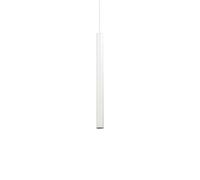 Ideal Lux Ultrathin 40 Round LED Ceiling Pendant in Matt White Finish