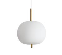 Ideal Lux Umile 30Cm Led Globe Pendant Ceiling Light White 3000K