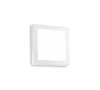Ideal Lux Universal Integrated Led 22Cm Square Semi Flush Light White 1950Lm 4000K