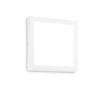 Ideal Lux Universal Integrated Led 30Cm Square Semi Flush Light White 2600Lm 4000K