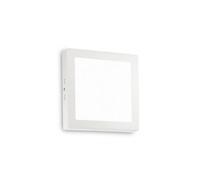 Luminosa Lighting Luminosa Universal Led 1 Light Indoor Square Medium Flush Light White