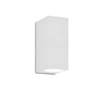 Ideal Lux Luminosa Up 2 Light Outdoor Up Down Wall Light White Ip44, G9