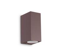 Ideal Lux Luminosa Up 2 Light Wall Light Coffee