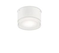 Ideal Lux Urano PL Small Flush Ceiling Light in a White Finish