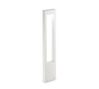 Ideal Lux Luminosa Vega 1 Light Outdoor Bollard White Ip44, G9