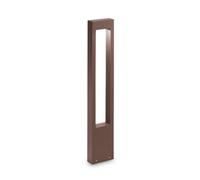 Ideal Lux Luminosa Vega Outdoor Bollard Lamp 1 Light Coffee Ip44, G9