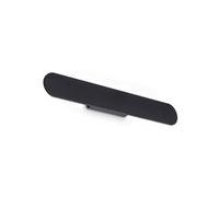 Ideal Lux Luminosa Zig Zag Oval Integrated Led Wall Lamp Black 2350Lm 3000K