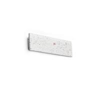 Ideal Lux Luminosa Zig Zag Rectangle Integrated Led Wall Lamp Cement 1300Lm 3000K