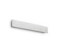 Ideal Lux Luminosa Zig Zag Rectangle Integrated Led Wall Lamp Cement 2100Lm 3000K