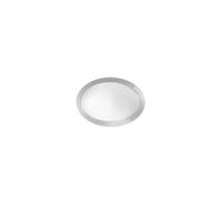 Maddi 1 Light Diffuser Outdoor Flush Ceiling Wall Light White IP66 E27 Netlighting White One Size