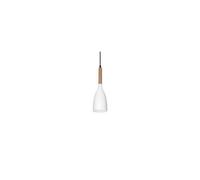 Ideal Lux Manhattan 1 Light Ceiling Pendant White, E14