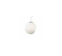 Mapa Bianco 1 Light Extra Large Globe Ceiling Pendant White E27 Netlighting White One Size