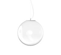 Ideal Lux Mapa Clear 40Cm Globe Pendant Ceiling Light Opal
