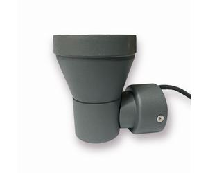 Ideal Lux Marte AP1 Wall Lamp 1X Max 50W GU10 230-240V Anthracite 75X1...