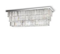 Ideal Lux Martinez 8 Light Ceiling Light Chrome