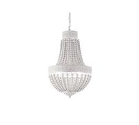 Ideal Lux Monet 5 Light Chandelier in White Finish