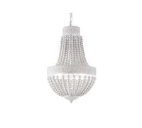 Ideal Lux Lighting Monet 6 Light Pendant Light White
