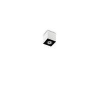 Luminosa Lighting Luminosa Mood 1 Light Small Square Surface Mounted Downlight White, Gu10