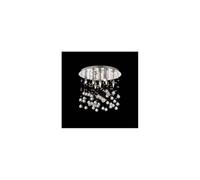 Moonlight 8 Light Medium Ceiling Pendant Chrome G9 Netlighting Grey One Size
