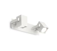 Ideal Lux Mouse 2 Light Spotlight Bar in White Finish