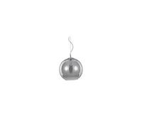 Ideal Lux Nemo Single Light Medium Ceiling Pendant Light in a Smoke Grey Finish