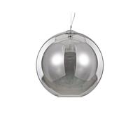 Ideal Lux Nemo Extra Large Single Light Ceiling Pendant in a Smoke Grey Finish