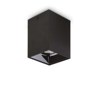 Ideal Lux Nitro Integrated Led Square Surface Mounted Downlight Matte Black 2350Lm 3000K