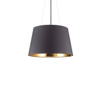 Ideal Lux Nordik 6 Light Dome Ceiling Pendant Light Black
