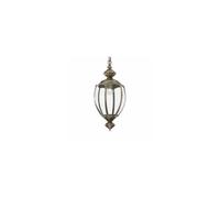 Ideal Lux Norma Single Light Ceiling Pendant in Antique Brass Finish