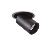 Ideal Lux Nova 12W 4000K LED Recessed Spotlight in Black Finish