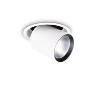 Ideal Lux Nova 30W 4000K LED Recessed Spotlight in White Finish