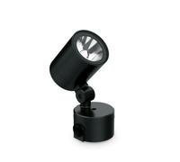 Ideal Lux O-Zone Small Led Outdoor Display Light Black 3000K Ip66
