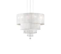 The Italian Collection Opera 4 Light Ceiling Pendant in White Finish