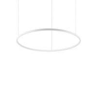Ideallux Ideal Lux LED hanging light Oracle Slim Ø 90 cm white 3,000 K