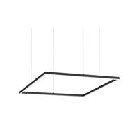 Ideal LUX - Oracle Slim D70 Square BK 3000K