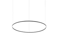Oracle Ring Integrated Led Pendant Ceiling Light Black 150cm 3000K Netlighting Black One Size
