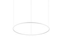 IDEAL LUX Oracle Slim LED hanging light, white, 4,000 K, Ø 150 cm